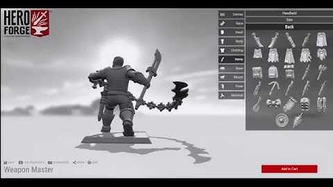 HERO FORGE Creations: Weapons Master