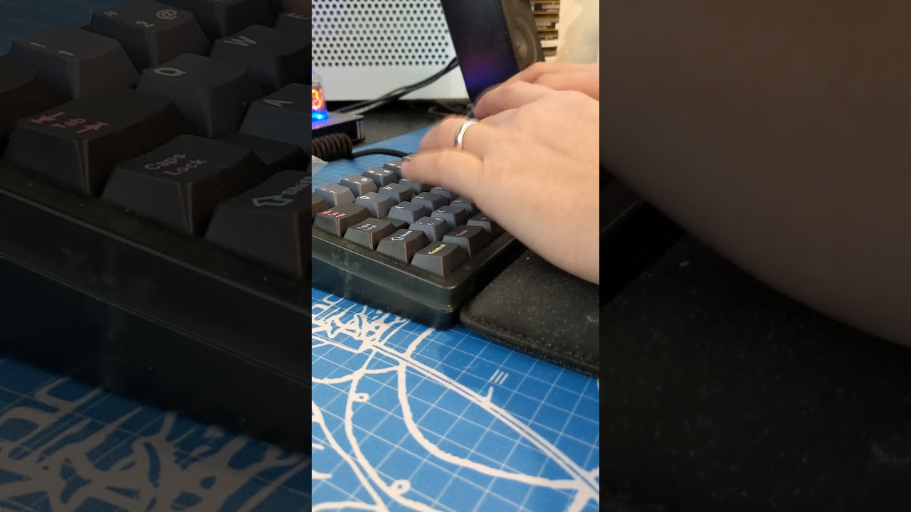 ikki 68 aurora charcoal - pc plate - konpeitou