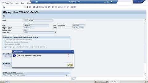 How to open and close client in SAP systems.