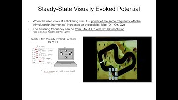 뇌-컴퓨터 인터페이스 개론 12 (SSVEP-based BCIs 원리)