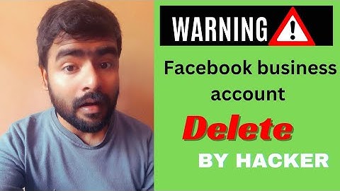 facebook business account warning by hacker || how to solve warning problem #warning #facebook
