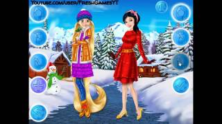 Ra Zel And Snow White Winter Holiday Disney Princess Game by Tina Page 1 view 7 years ago 2 minutes, 7 seconds