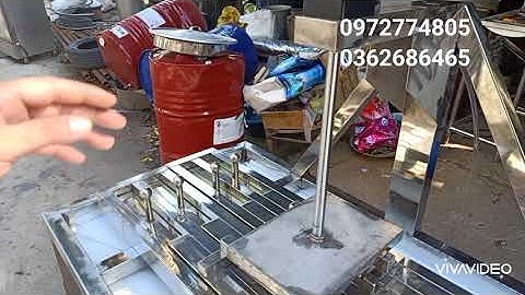 bàn ép đậu kiểu mới khuôn đậu inox Cơ Khí Anh Đức