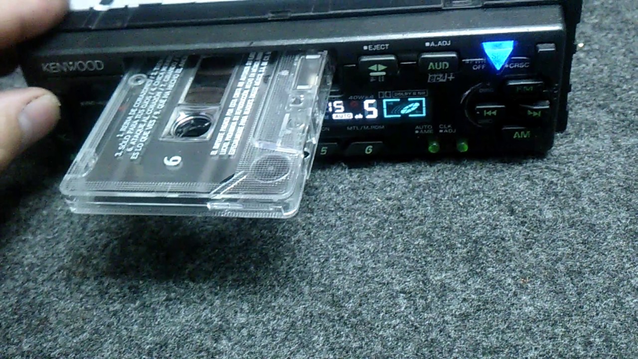 Estereo radio Am Fm Cassettera Kenwood Old School stereo YouTube