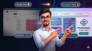 PowerApps Code Apps: Dynamic SharePoint Data Loading ⚡