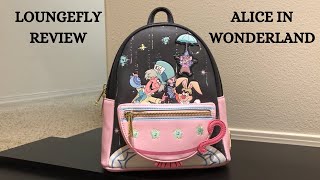Review: Loungefly Alice in Wonderland 'A Very Merry Unbirthday' Mini Backpack