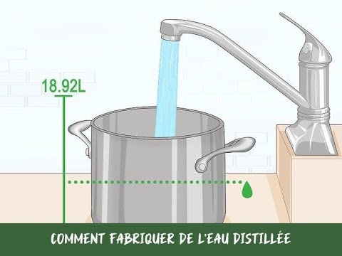 Vidéo: 3 façons de faire de l'eau distillée