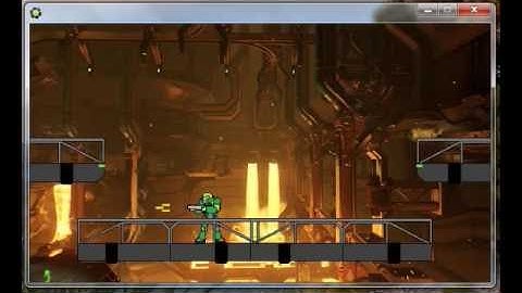 Doom (2016) Platform Game Maker (Update 01) - Shotgun and Background