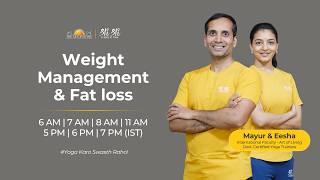 Information FREE 14 Day Online Yoga Challenge | Day 3 - Weight Management & Fat loss Update