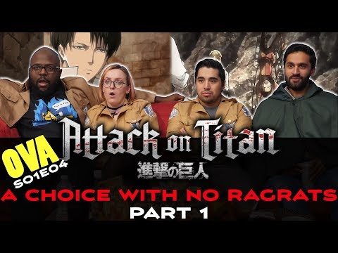 Attack on Titan OVA 4 - A Choice with No Regrets Part One - Normies React