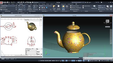 Teapot design/modeling in Autocad