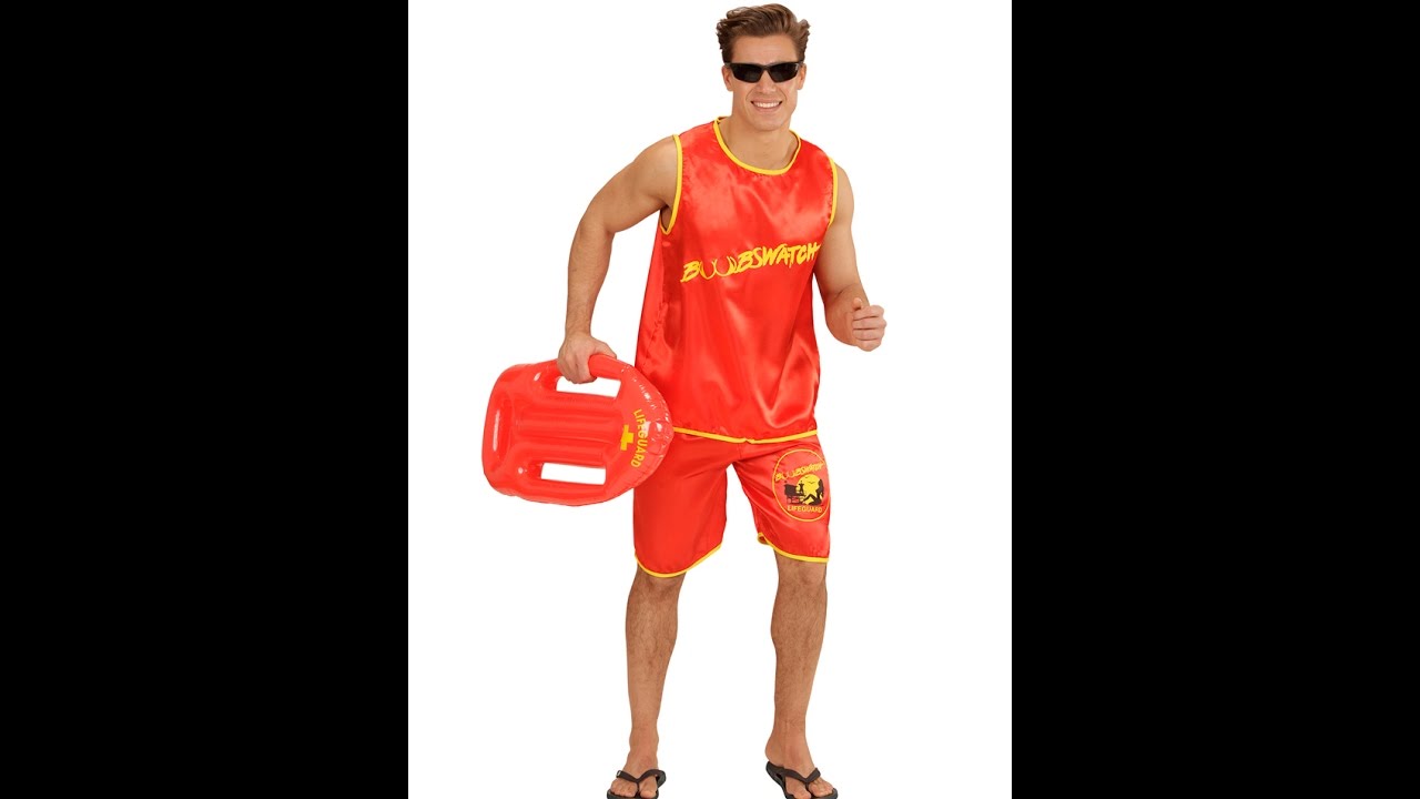 Funidelia | Déguisement baywatch pour homme Sauveteur, Alerte à Malibu, Professions - Déguisement pour Adultes et accessoires pour Halloween, carnaval