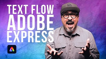 Want Stunning Text Designs in Minutes? Watch This Adobe Express Text Flow Hack Now!