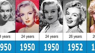 Marilyn Monroe from 1926 to 1962