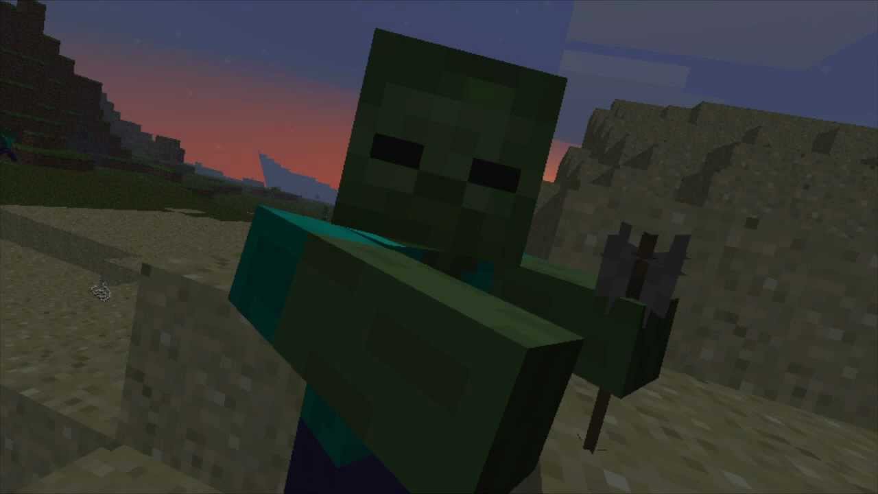 MineCraft 1.2 Zombies Break Doors, Cats Meow, Hight Limit Raised