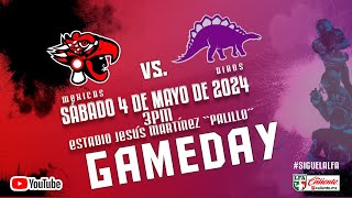 Mexicas de la CDMX vs Dinos de Saltillo / Semana 9, Temporada 2024