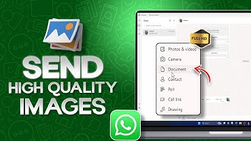 How to Send High-Quality Images on WhatsApp on PC/Laptop
