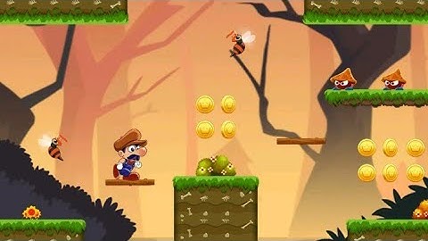 Super bino Go: Adventure Jungle Game Android gameplay level #3 so difficult 🤯