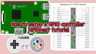 retropie - how to connect and configure GPIO buttons to raspberry Pi 3 using GPIOnext