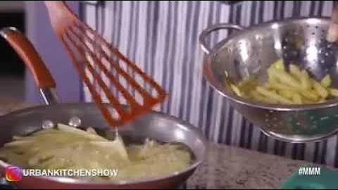 Malian Father and Wasiu Alabi Pasuma in the kitchen