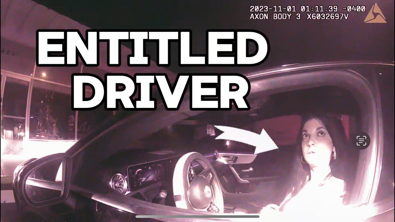 Entitled Woman Makes HUGE Mistake During Traffic Stop - YouTube