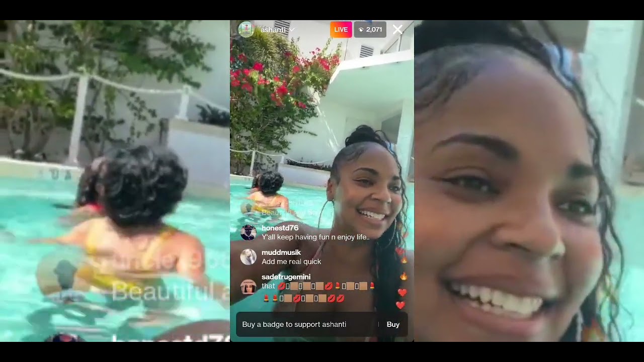 Ashanti Goes Live 7-21-2022