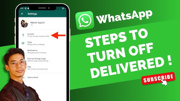 How to Turn Off Delivered on WhatsApp !