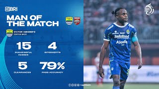Man Of The Match | PERSIB Bandung vs Borneo FC Samarinda | Victor Igbonefo