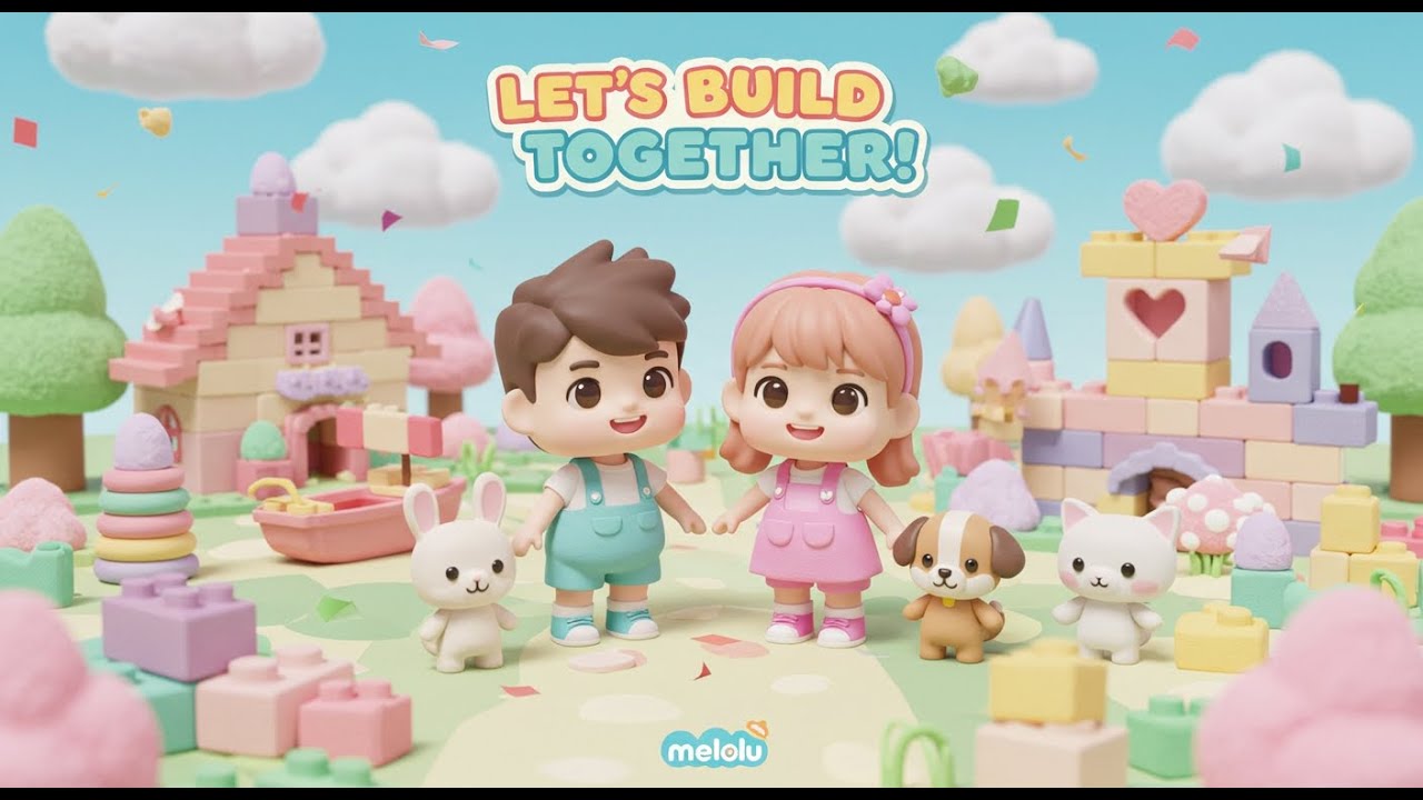 Let's Build Together Let’s Build Together! | A Fun Block Song for Kids by Melolu - YouTube