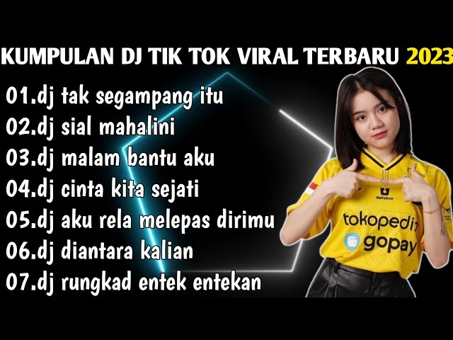 DJ TIKTOK TERBARU 2023 - DJ TAK SEGAMPANG ITU X SIAL MAHALINI REMIX FULL BASS class=