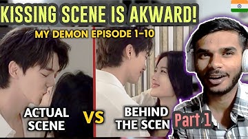 MY DEMON BEHIND THE SCENE (BTS) VS ACTUAL SCENE (SONG KANG, KIM YOO JUNG) Part 1 \ Reaction