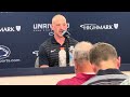 Penn State Special Teams Coach Justin Lustig - 2024 Penn State Football Media Day