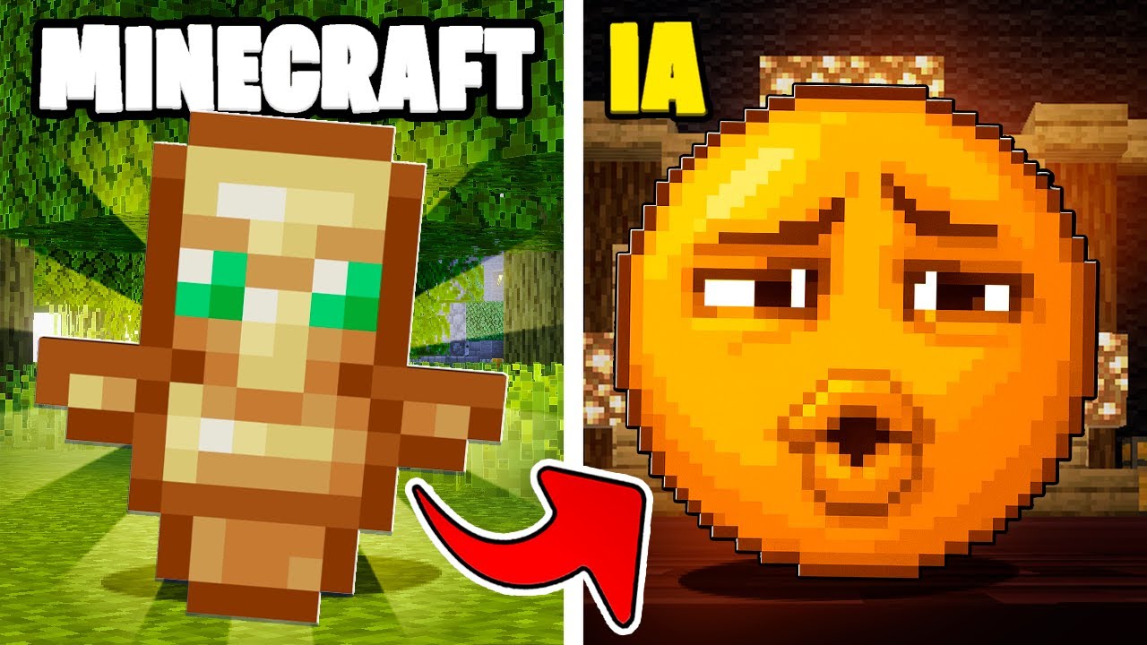 CAMBIANDO las TEXTURAS de MINECRAFT con IA