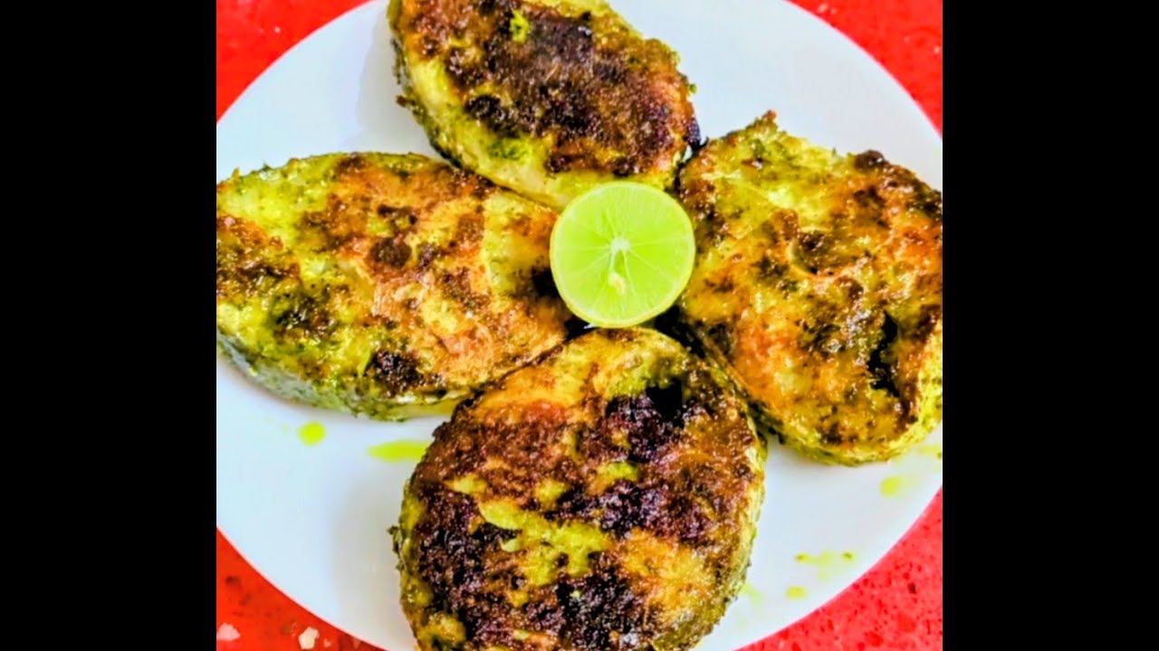 GREEN MASALA FISH FRY ||HOW TO MAKE GREEN MASALA FISH FRY |CRISPY HARYALI FISH FRY