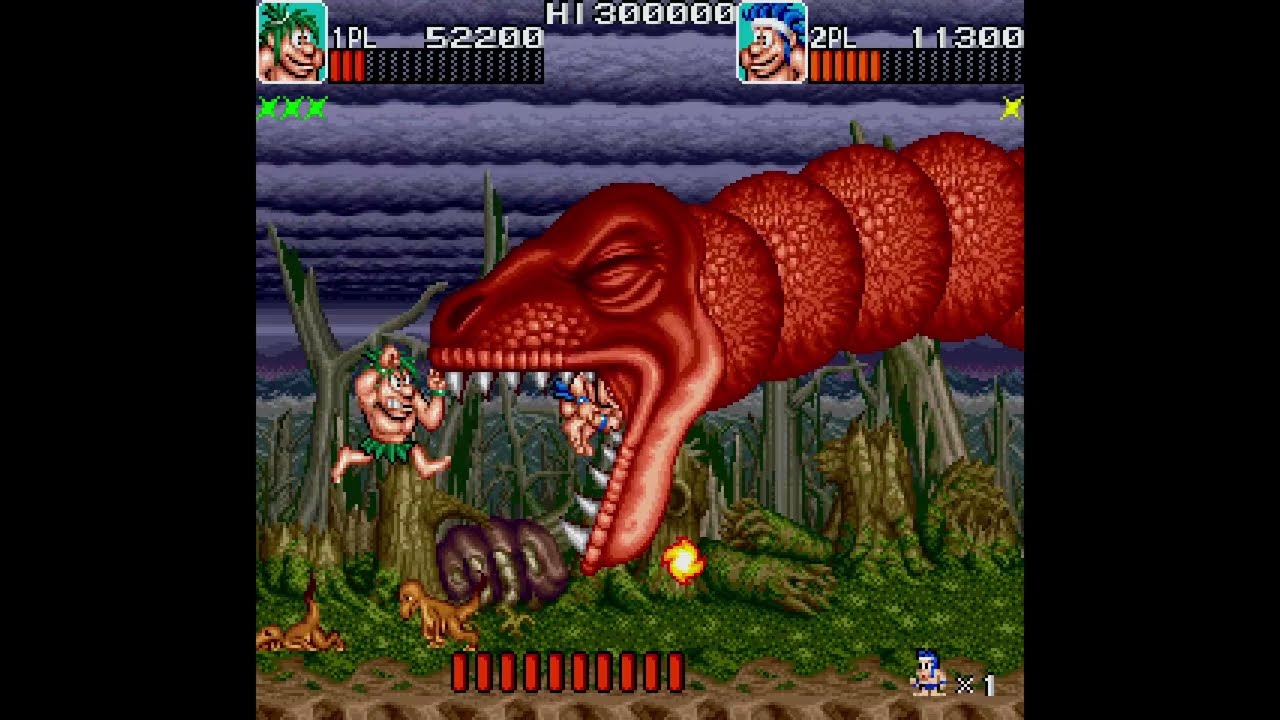 Caveman Ninja Arcade for MiSTer FPGA - YouTube