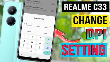 realme c33 Dpi Change Setting| How to change Dpi In realme c33@Yusutech