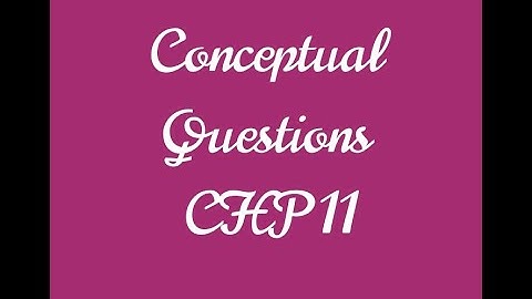 Conceptual Questions Chapter 11 Class 10 Physics #class10#10th#10thclassphysics#10thclass #physics