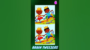 Spot the Difference: #106 Can you find all 3?  Help me reach 100K subscribers! #shorts #puzzles