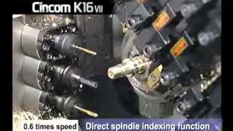 Citizen K16 - General Demo  MachineTools.TV