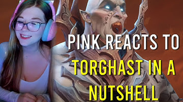 Pink Reacts to Torghast in a Nutshell by Captain Grim #RDR2 #RedDead