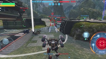 War Robots test Server session Typhon