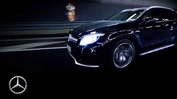 The GLA meets Super Mario - Mercedes-Benz original
