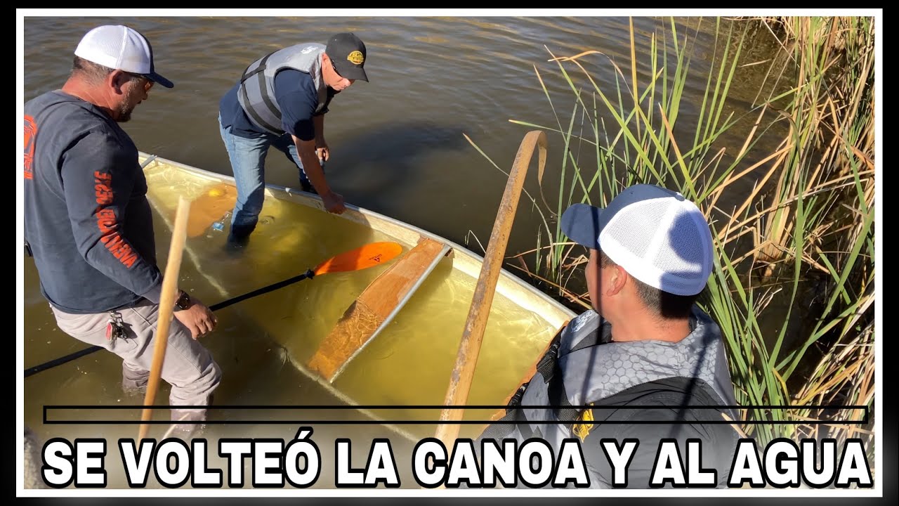 AVENTURA 150 SE ENOJÓ EL VIEJITO Y TIRO LA CANOA AL RIO