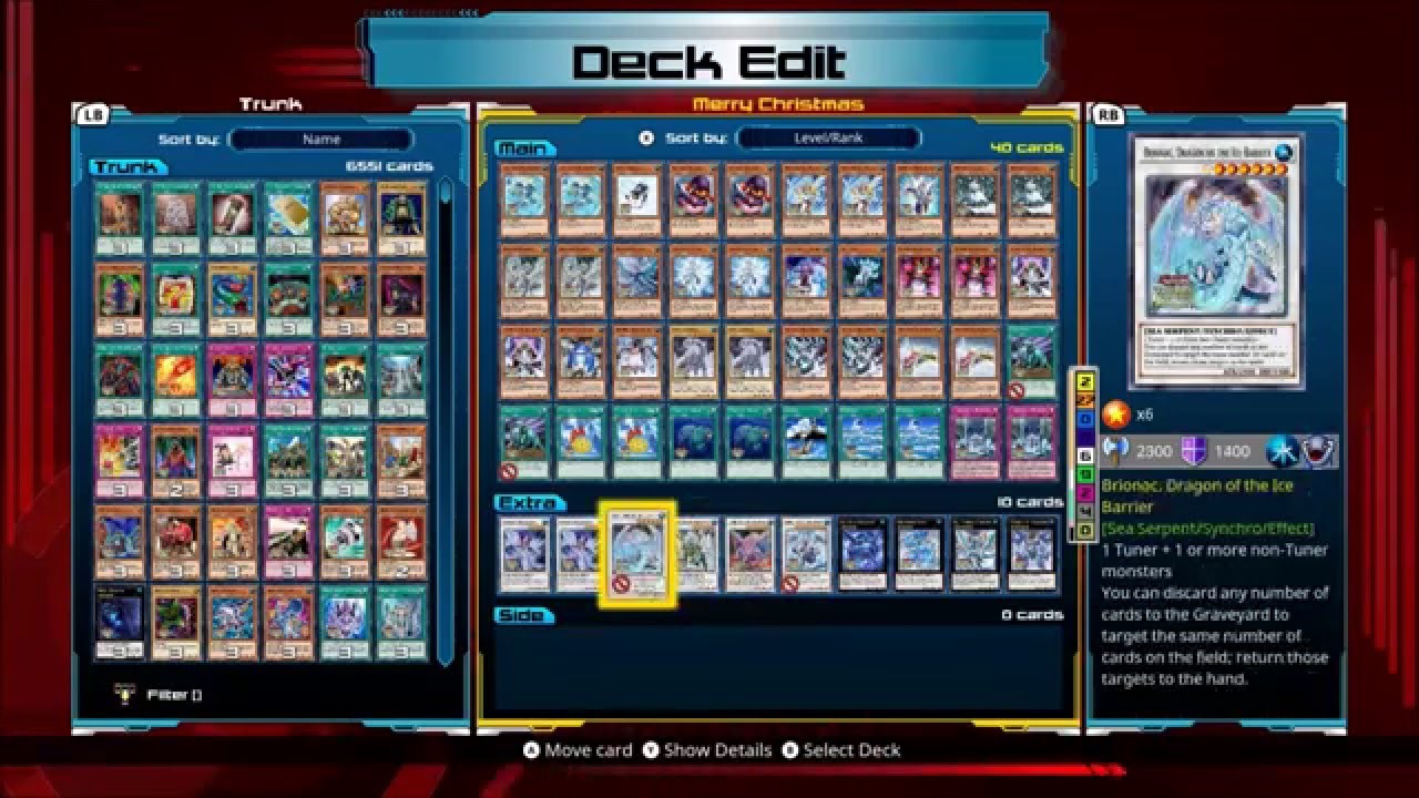 Yu-Gi-Oh Legacy Of The Duelist - Christmas/Winter Deck Profile
