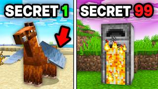 24 Choses SECRÈTES de Minecraft.. (tu ne les connais PAS !)