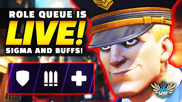 Overwatch Role Queue is LIVE - Brigitte REWORK! - Ultimate NERFS! + Sigma Playable!
