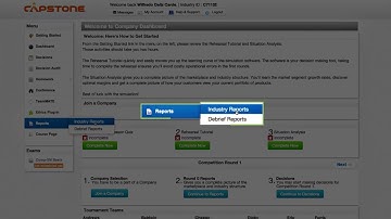 CAPSIM® Capstone Courier Report