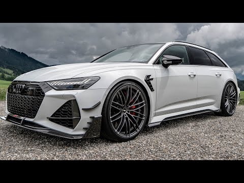 BEAST! 2021 AUDI RS6-R AVANT ABT - 740HP GROCERY GETTER &amp; SUPERCAR DESTROYER - In detail