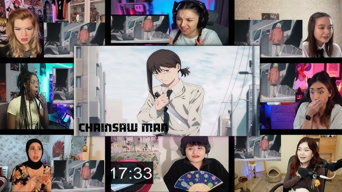 Chainsaw Man Episode 1 Reaction Mashup