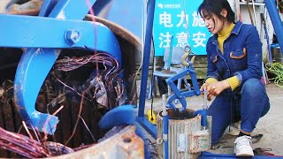 Гений девушка DIY изготовления меди съемник! | Линь Guoer